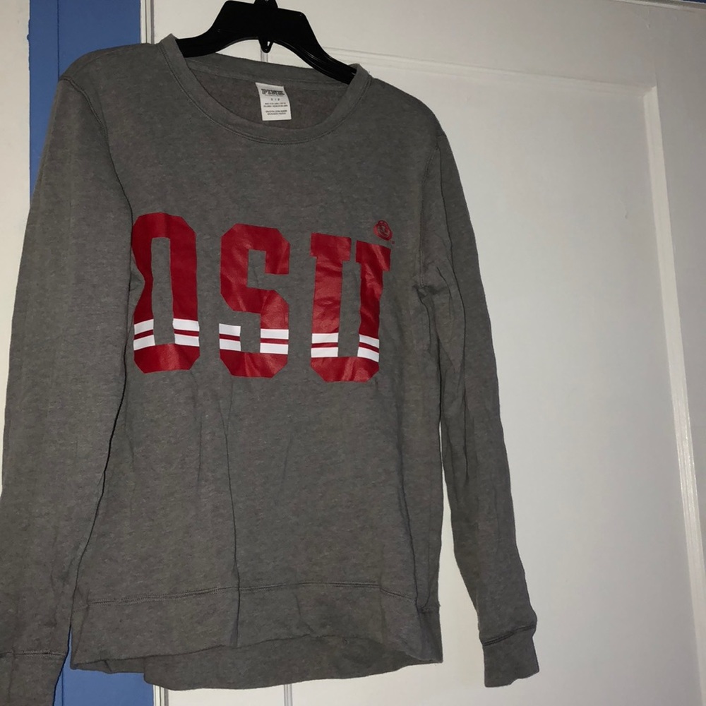 VS Pink OSU Crewneck